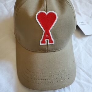 Ami Paris Cap Beige
